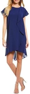 ADRIANNA PAPELL BLUE DRESS SIZE 8